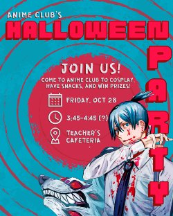 Anime Club Halloween